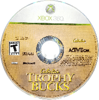 Cabela's Trophy Bucks Xbox 360 US box art